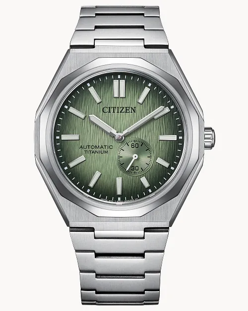 Zenshin 60 Mechanical Green Dial Super Titanium Bracelet NK5020 Zenshin 60 Mechanical Green Dial Super Titanium Bracelet NK5020